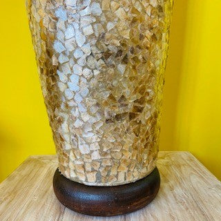 Ethnic floor lamp mother floor lamp with two lights