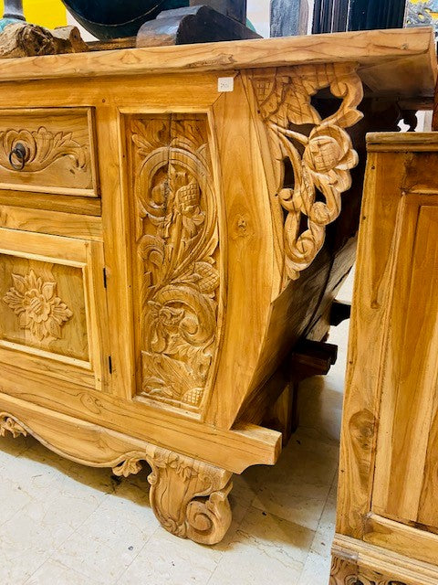 Mobile etnico buffet credenza madia porta tv legno teak