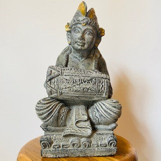 Statue orientale sculpture en pierre mobilier ethnique