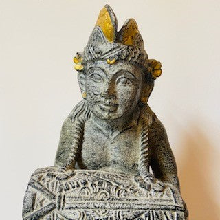 Statue orientale sculpture en pierre mobilier ethnique
