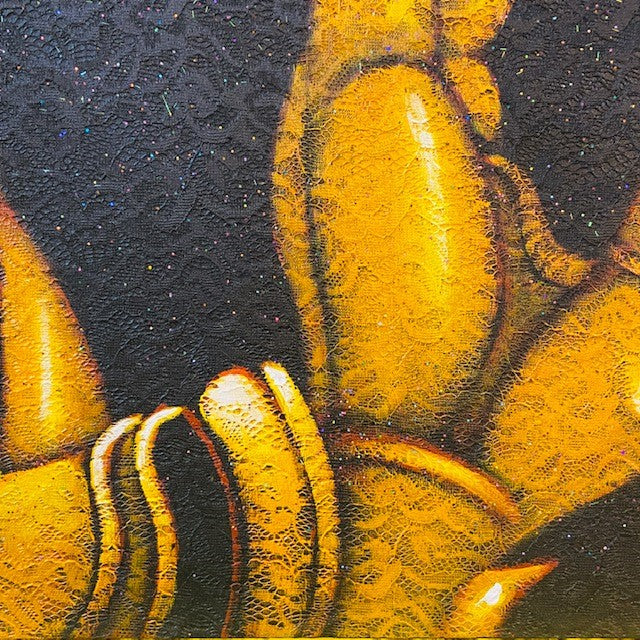 Peinture sur toile de Bouddha ethnique oriental om
