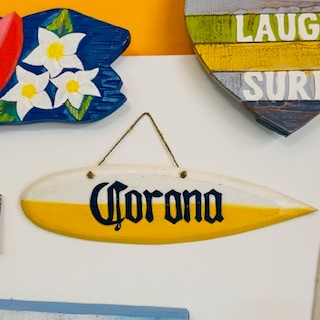 Corona Tavola Surf Deco Legno Stile Etnico