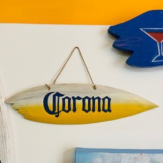 Planche de surf Corona Deco Wood Style ethnique