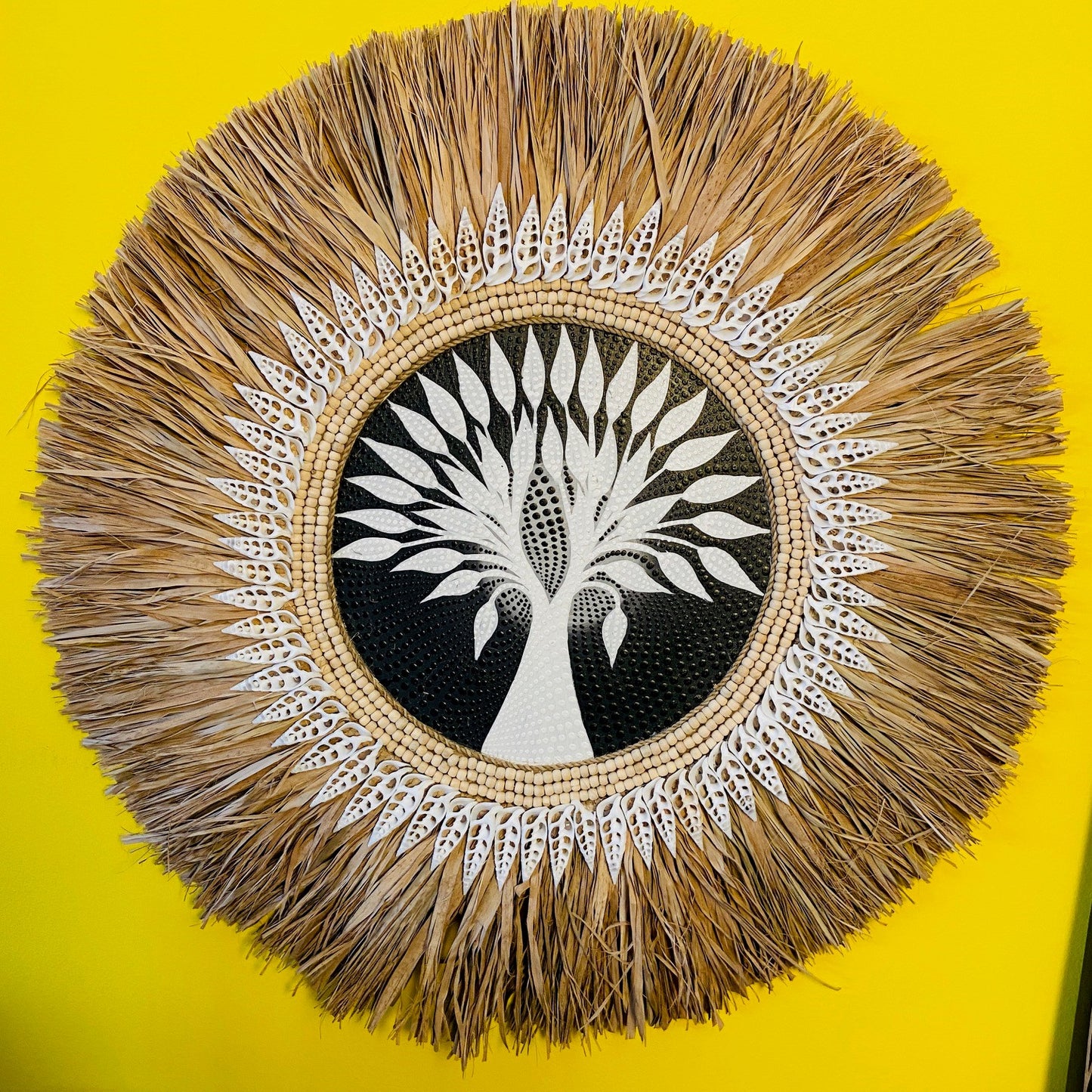 Tapisserie Mandala Arbre de Vie Coquillages Ethniques