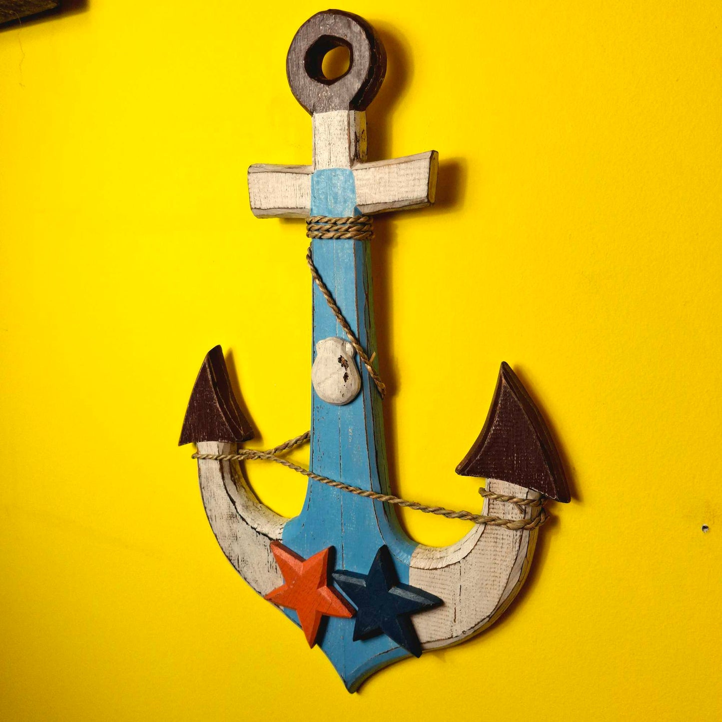 Ancora decorativa da parete arredamento marinaro