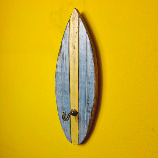 Appendiabiti in legno stile surfista arredamento etnico