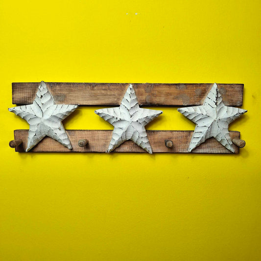 Attaccapanni in legno stella marina appendiabiti