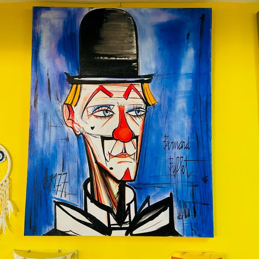 Bernard buffet quadro pagliaccio e Impressionismo