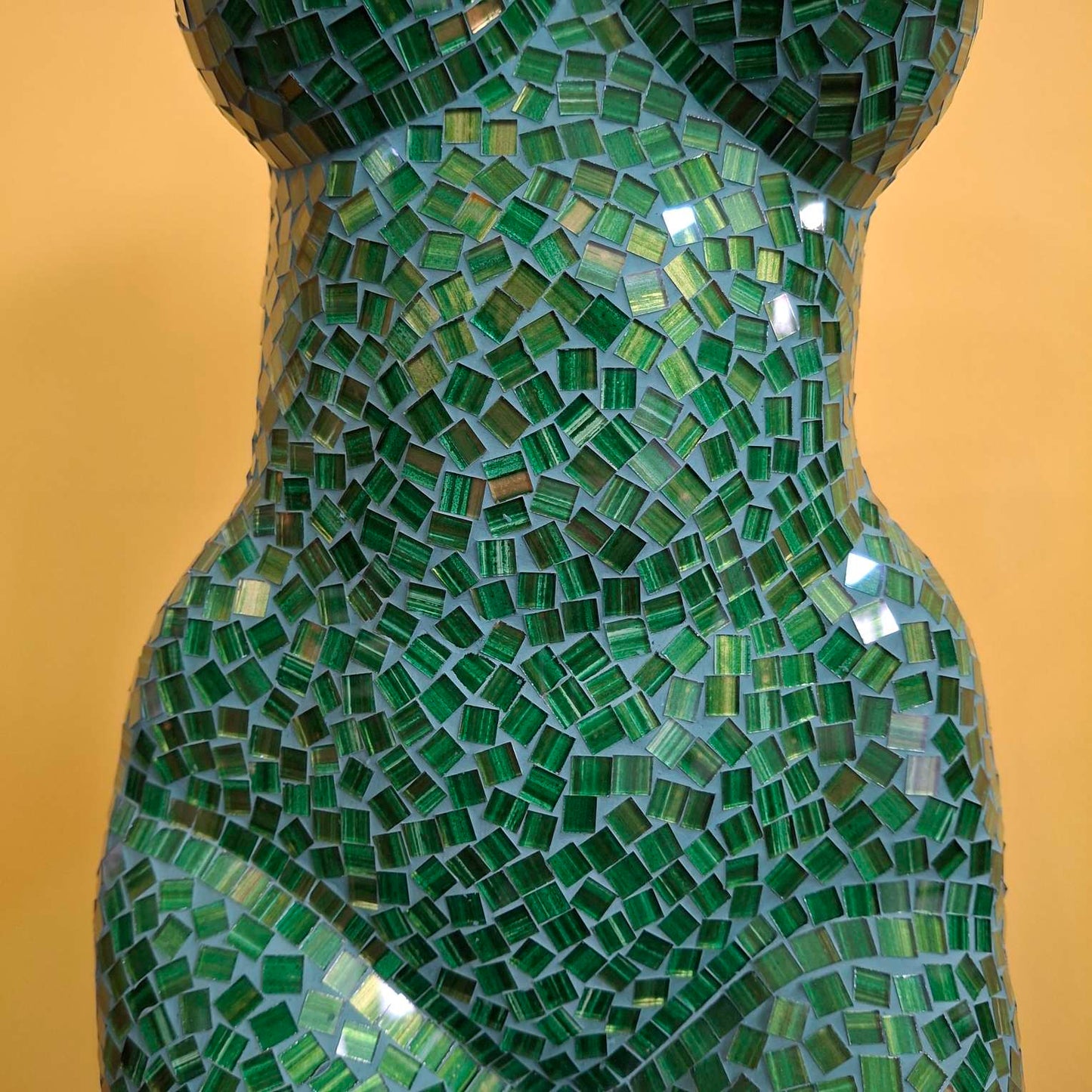 Busto di venere lampada tavolo abatjour in vetro verde - ETNICBAY
