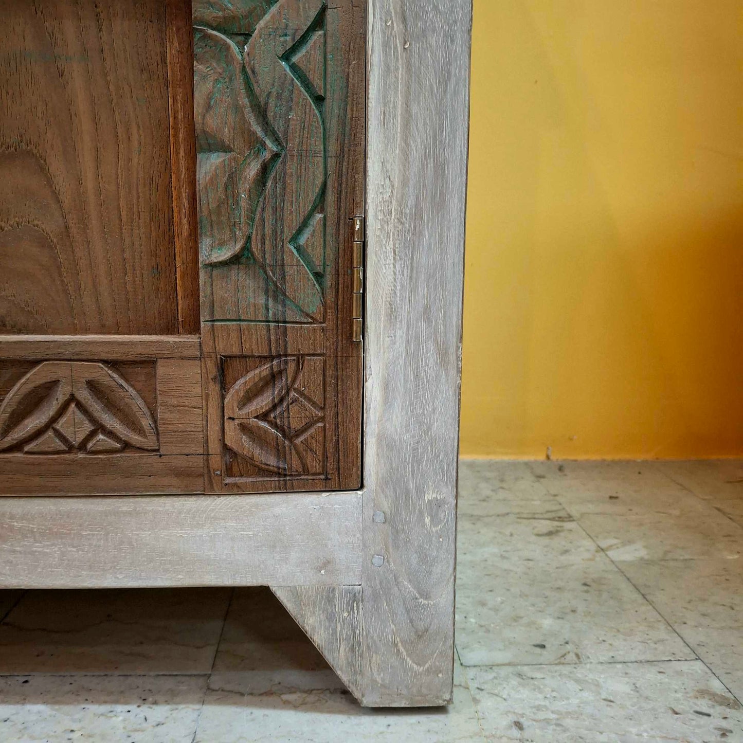 Credenza Bali in legno teak shabby chic