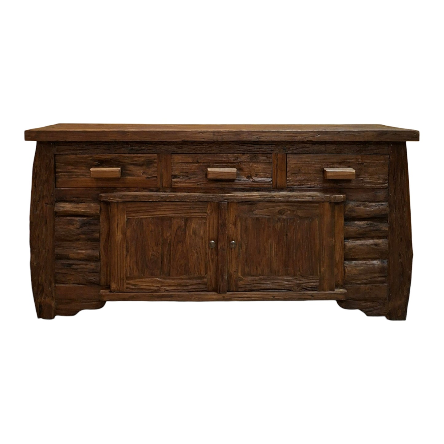 Credenza etnica linea Flintstones porta tv rustico