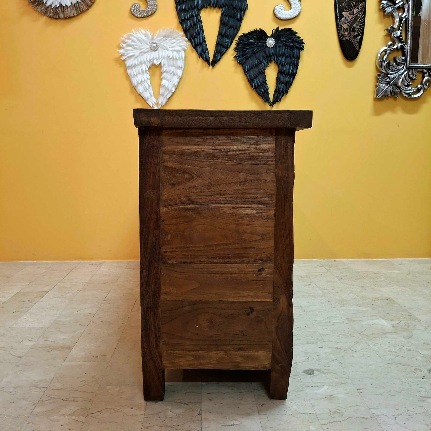 Credenza etnica linea Flintstones porta tv rustico