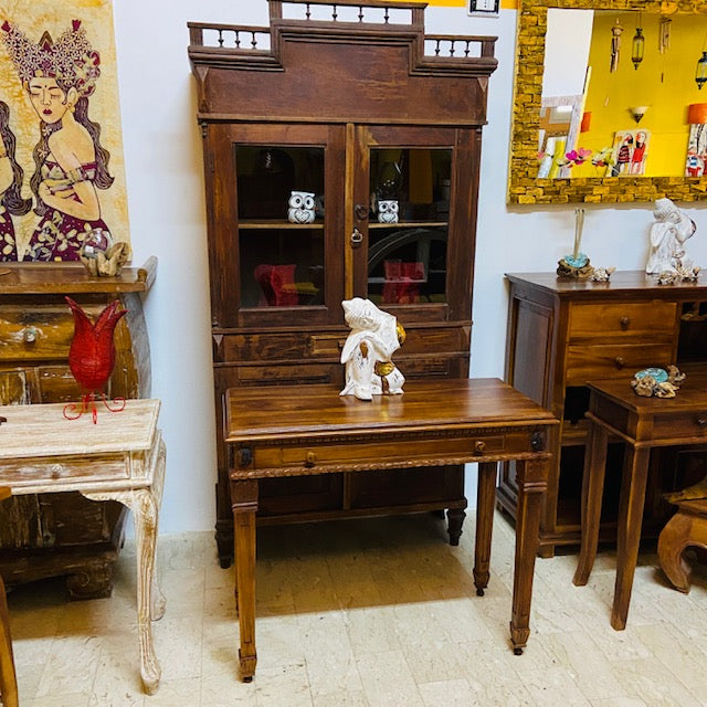 Chaise d'étude Bureau Bois Teck Meubles ethniques