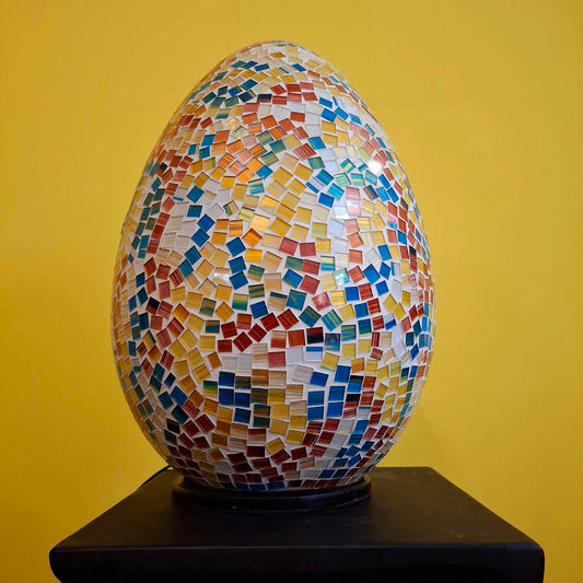 Lampada etnica multicolore da tavolo luce ambient - ETNICBAY