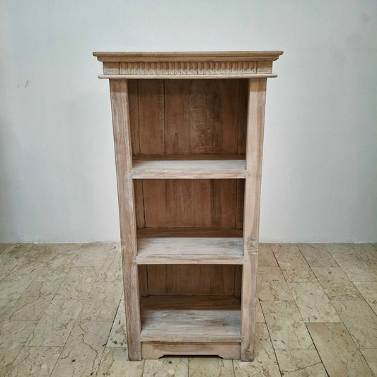 Libreria minimal rettangola in legno teak