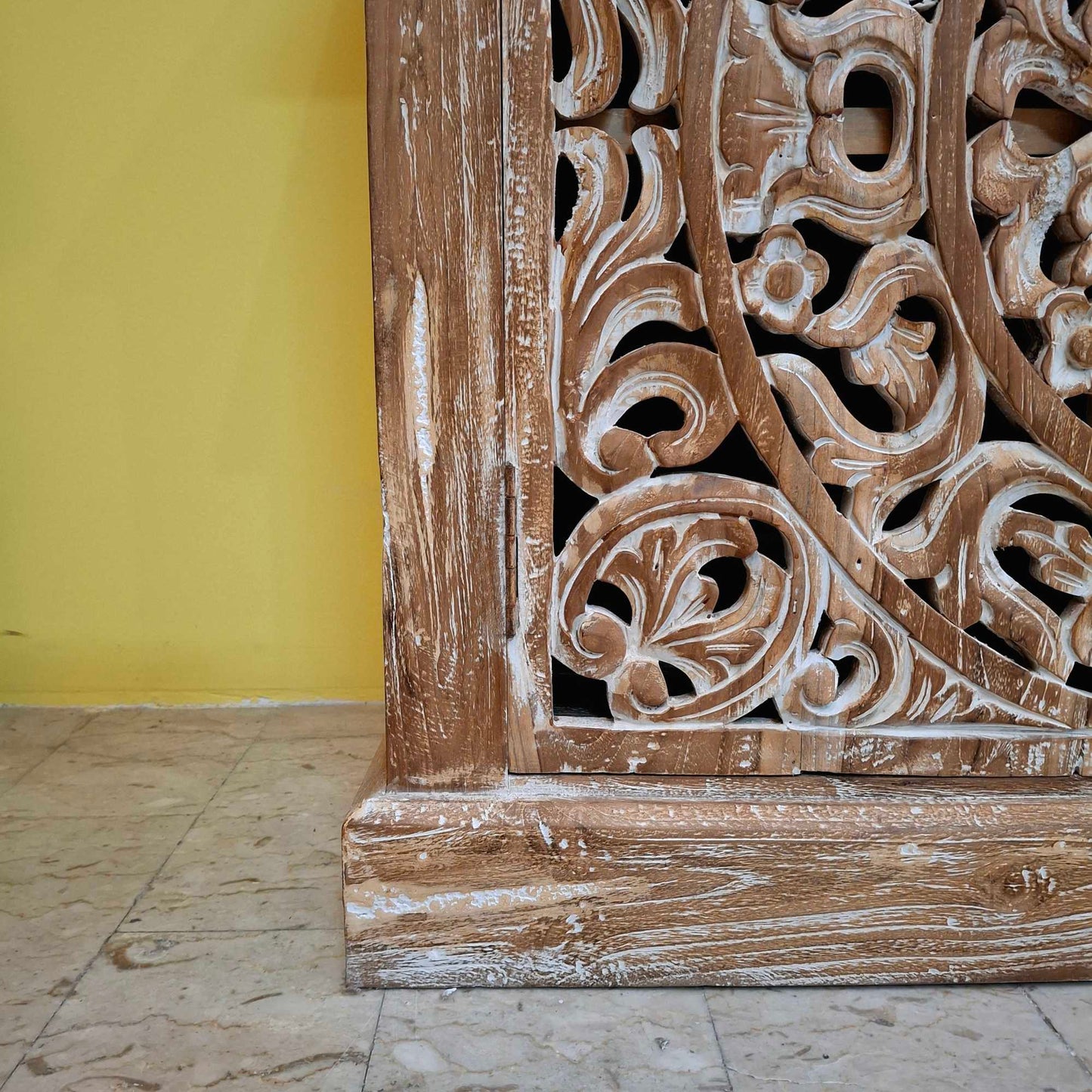 Madia etnica mobile in legno teak buffet shabby chic