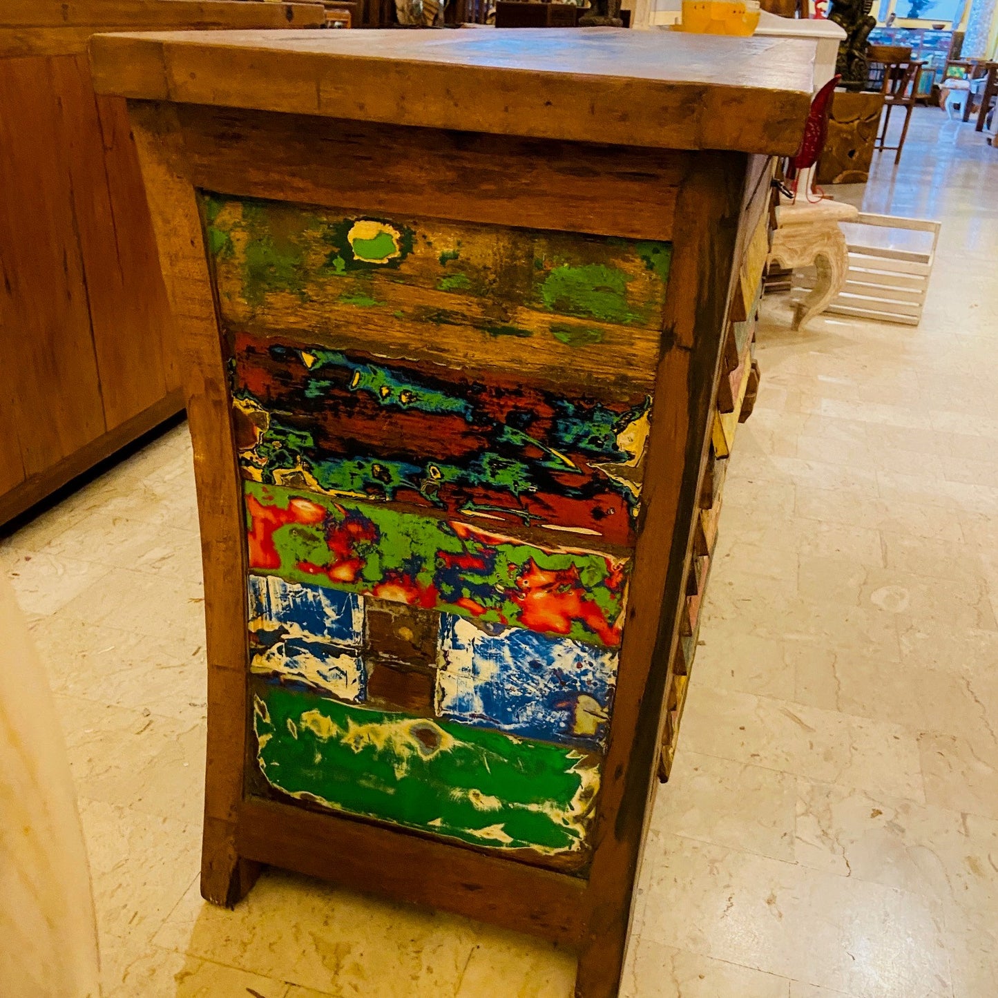 Meubles ethniques buffet meuble TV en teck buffet armoire
