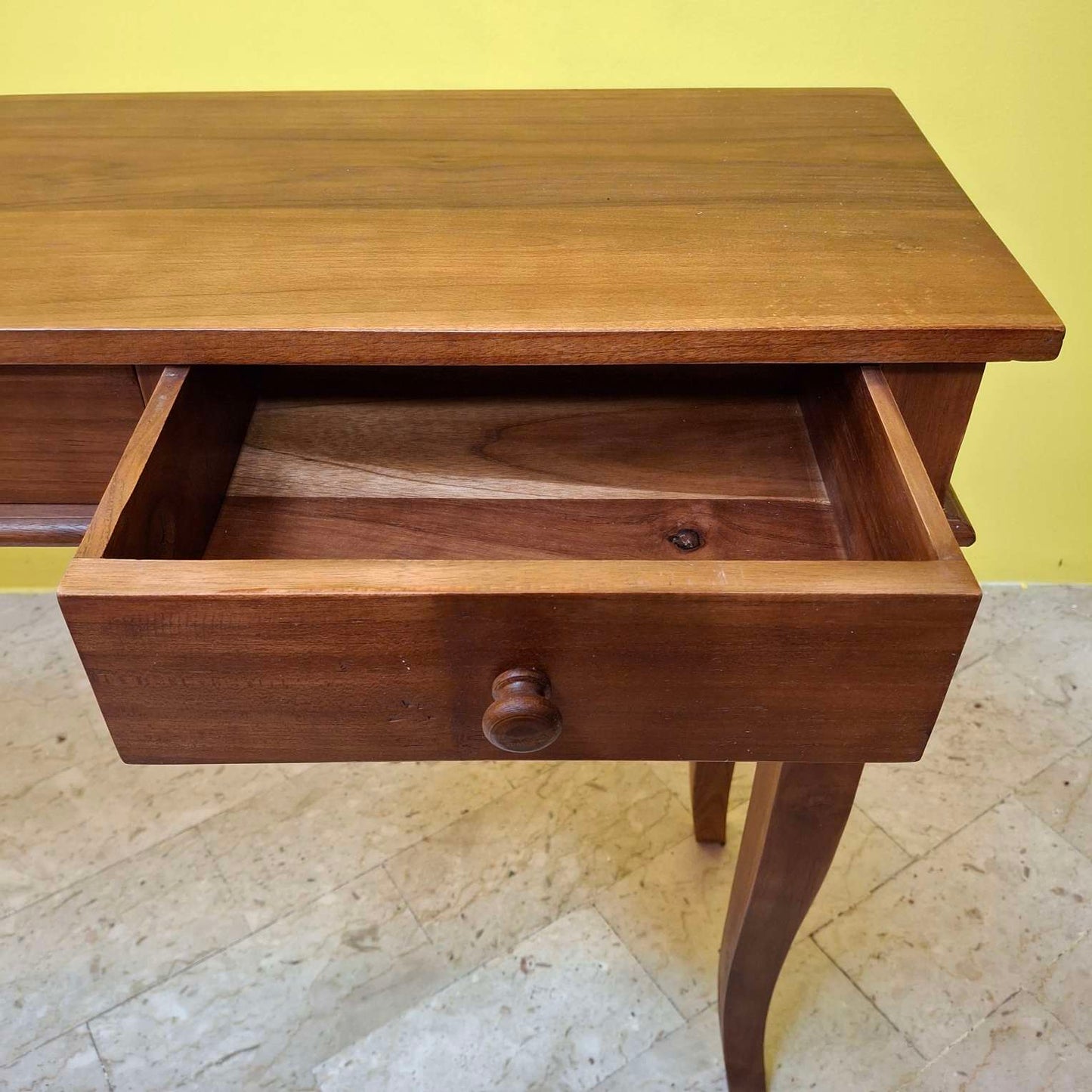 Mobile ingresso consolle teak scrittoio etnico stile liberty