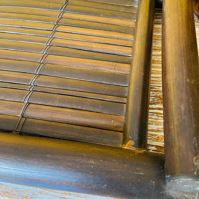 Bamboo tray for food, tea, coffee, table centrepiece