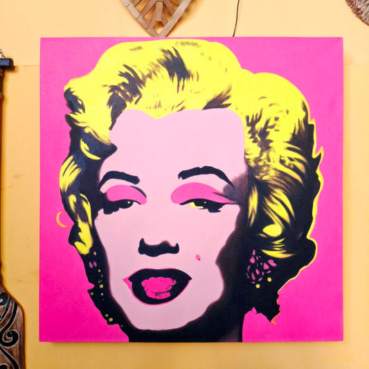 Quadro etnico Marilyn Monroe pop art