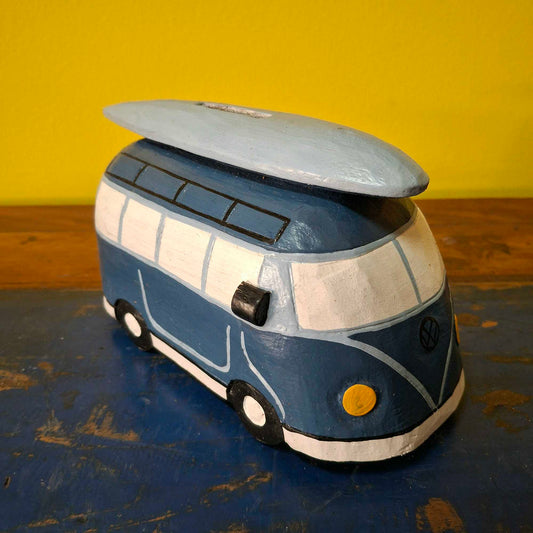 Salvadanaio furgoncino stile retrò anni 60
