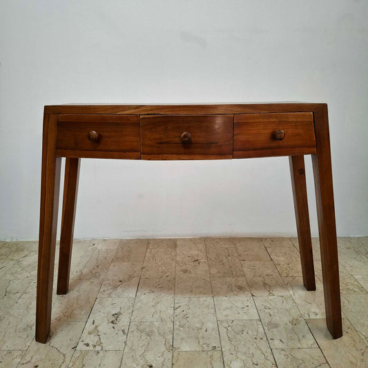 Scrittoio in legno teak mobile da ingresso