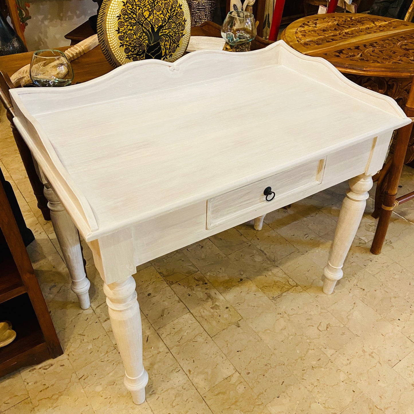 Bureau ethnique Arte Povera Bureau vintage