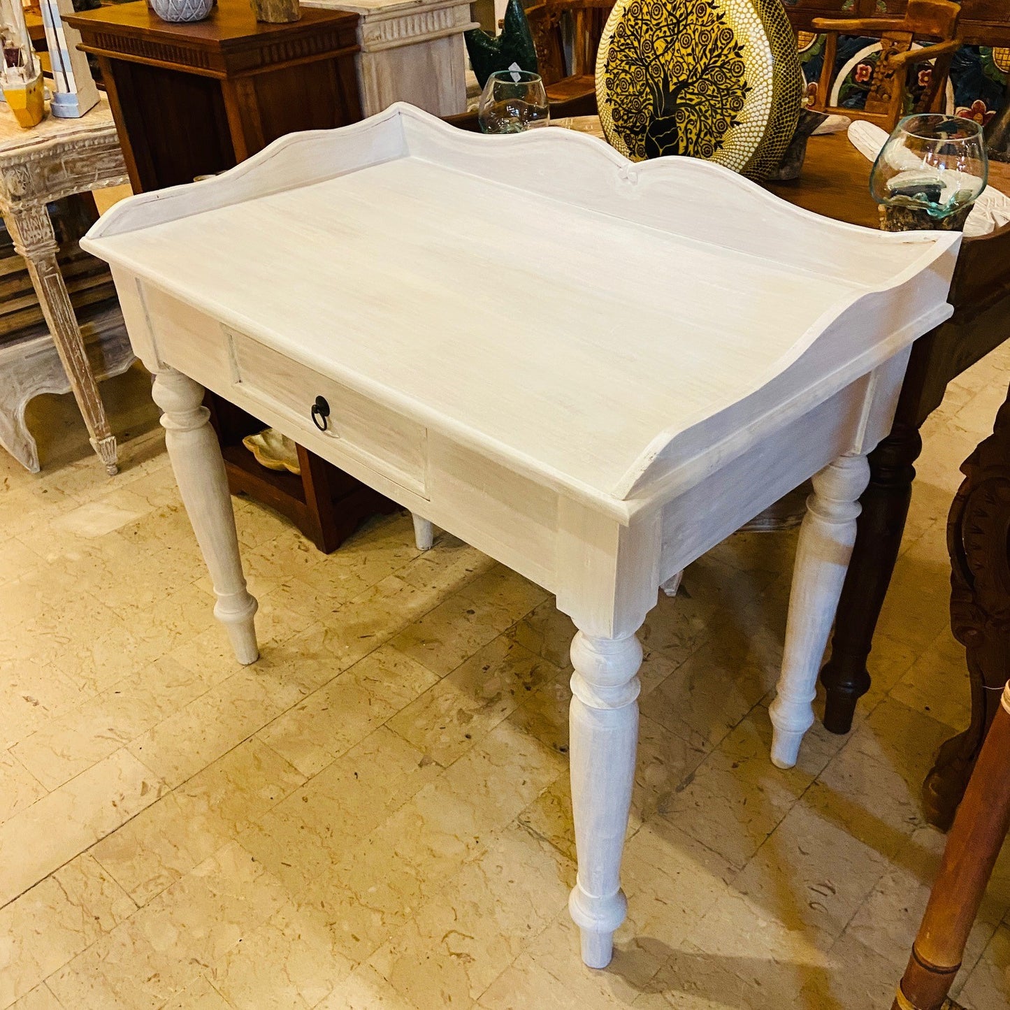 Bureau ethnique Arte Povera Bureau vintage