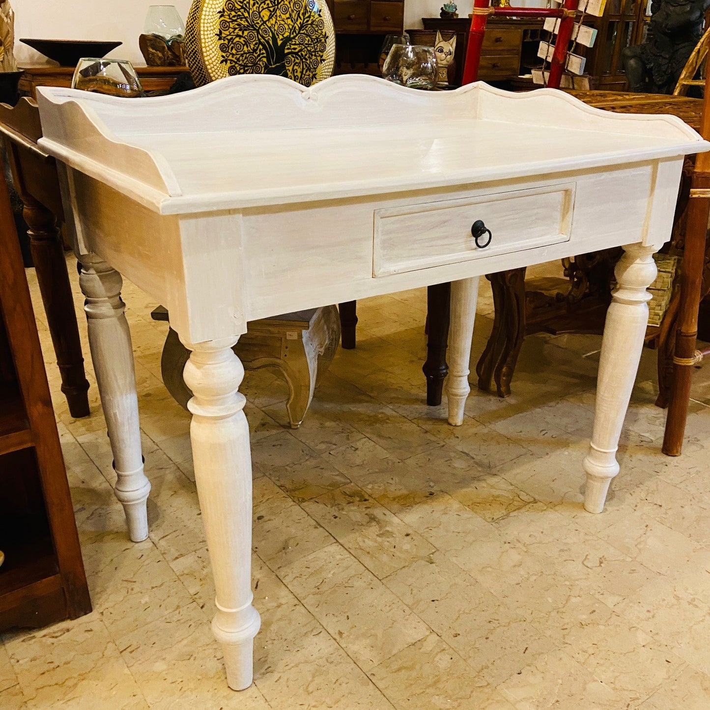 Bureau ethnique Arte Povera Bureau vintage