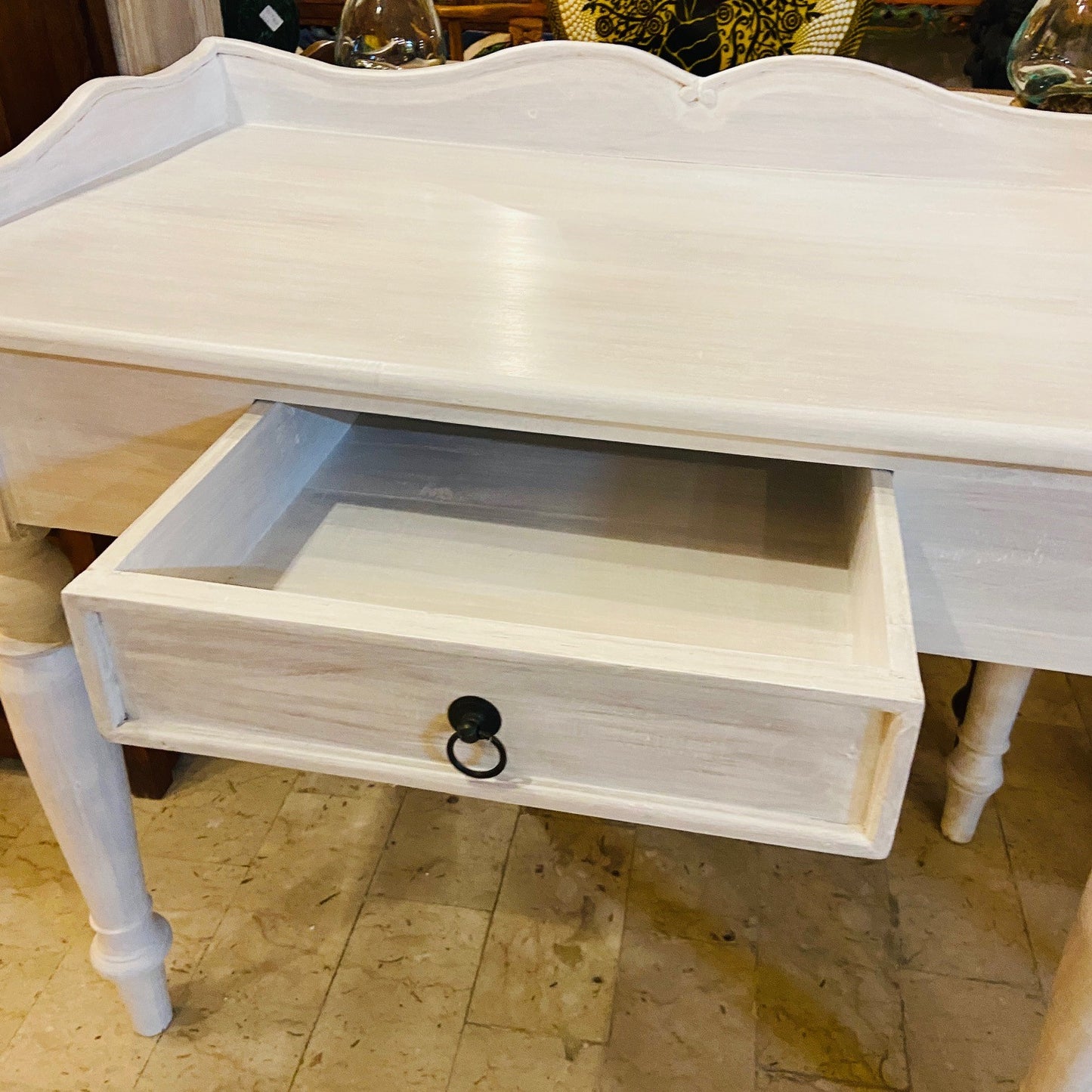 Bureau ethnique Arte Povera Bureau vintage