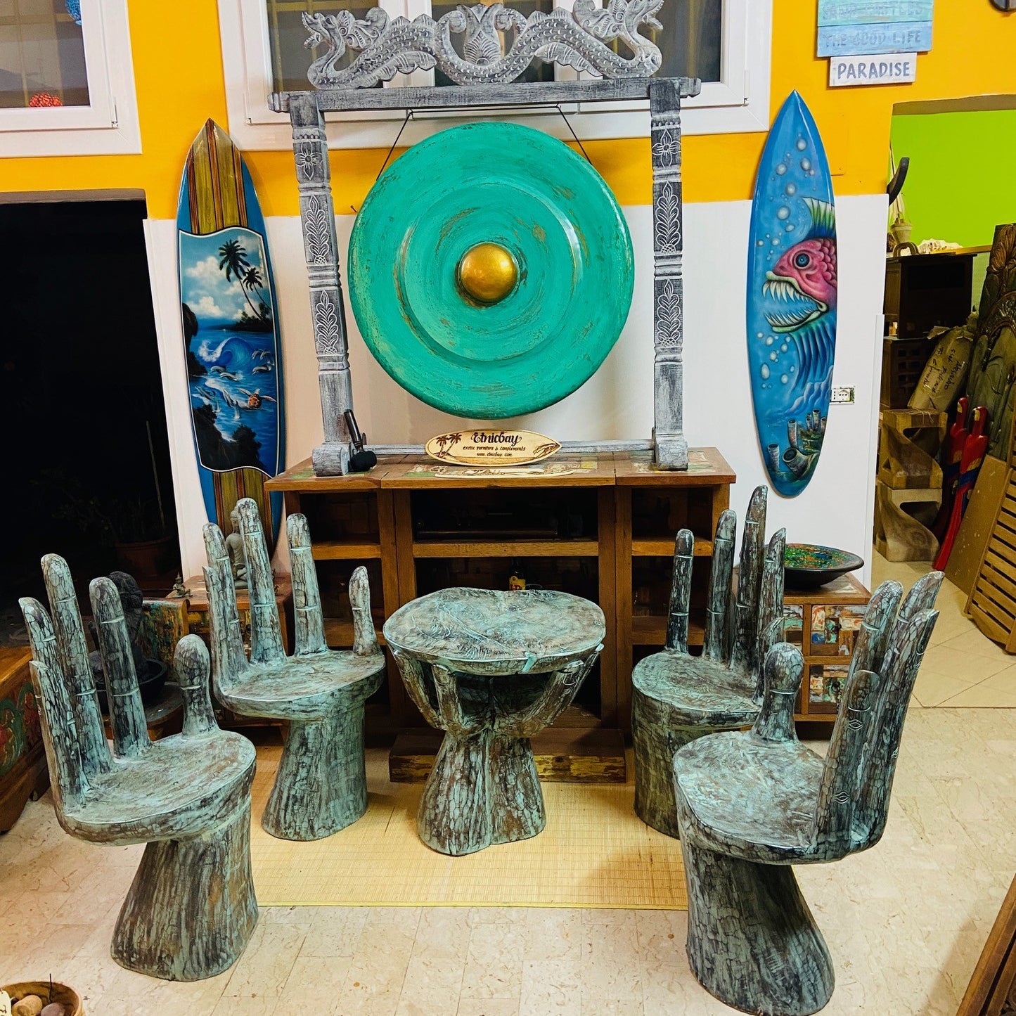 Gong professionale orientale yoga meditazione om