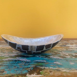 Svuota tasche ciotola madre perla mosaico di cocco