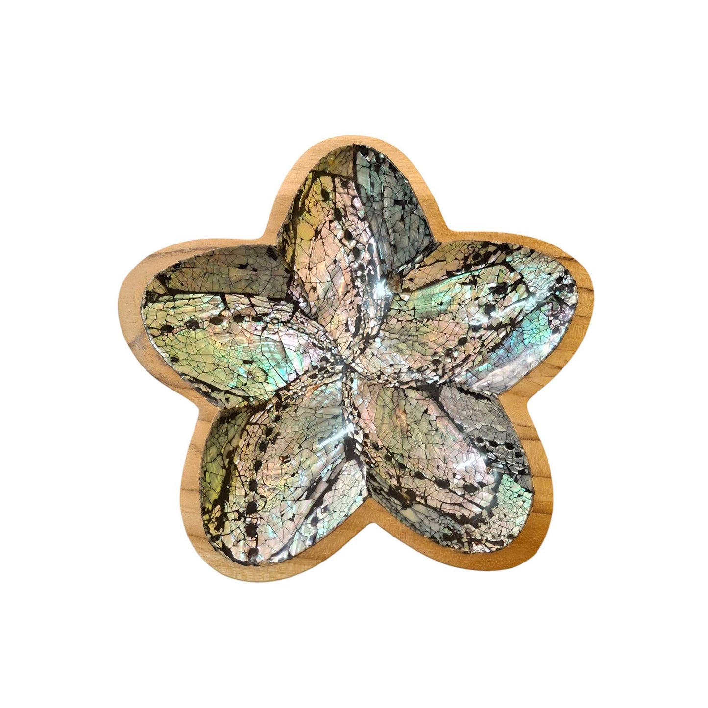 Star-shaped mother-of-pearl pocket emptier