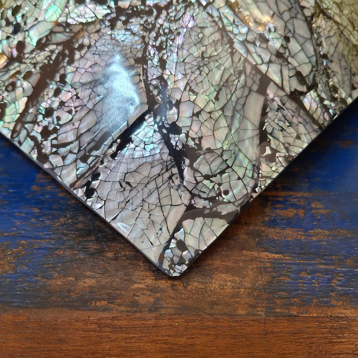 Mother of pearl ethnic fruit holder empty pockets