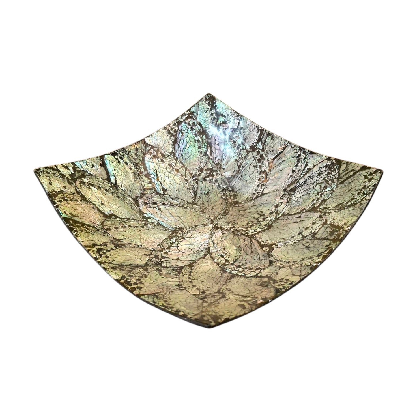 Mother of pearl ethnic fruit holder empty pockets