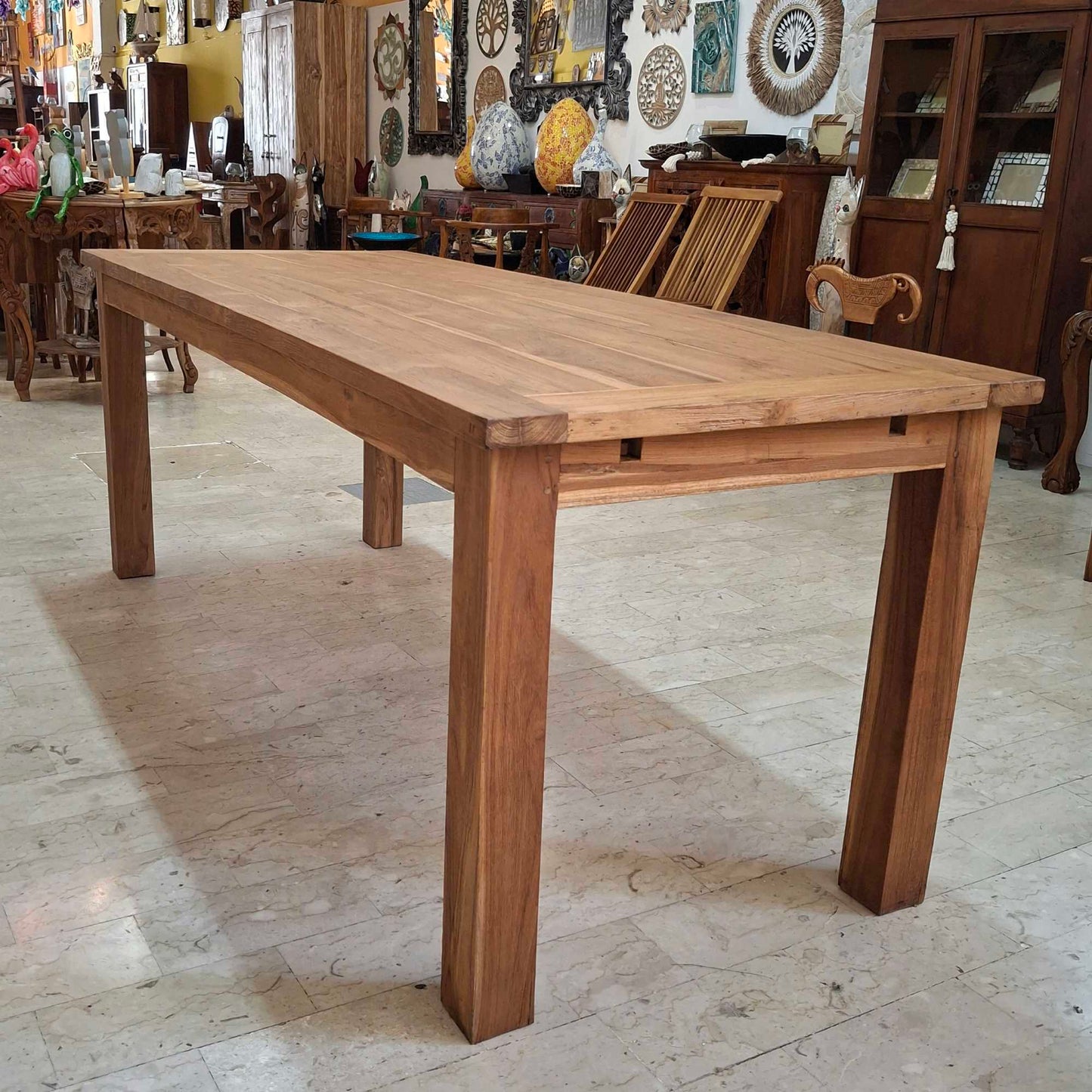 Tavolo da pranzo in legno teak massello