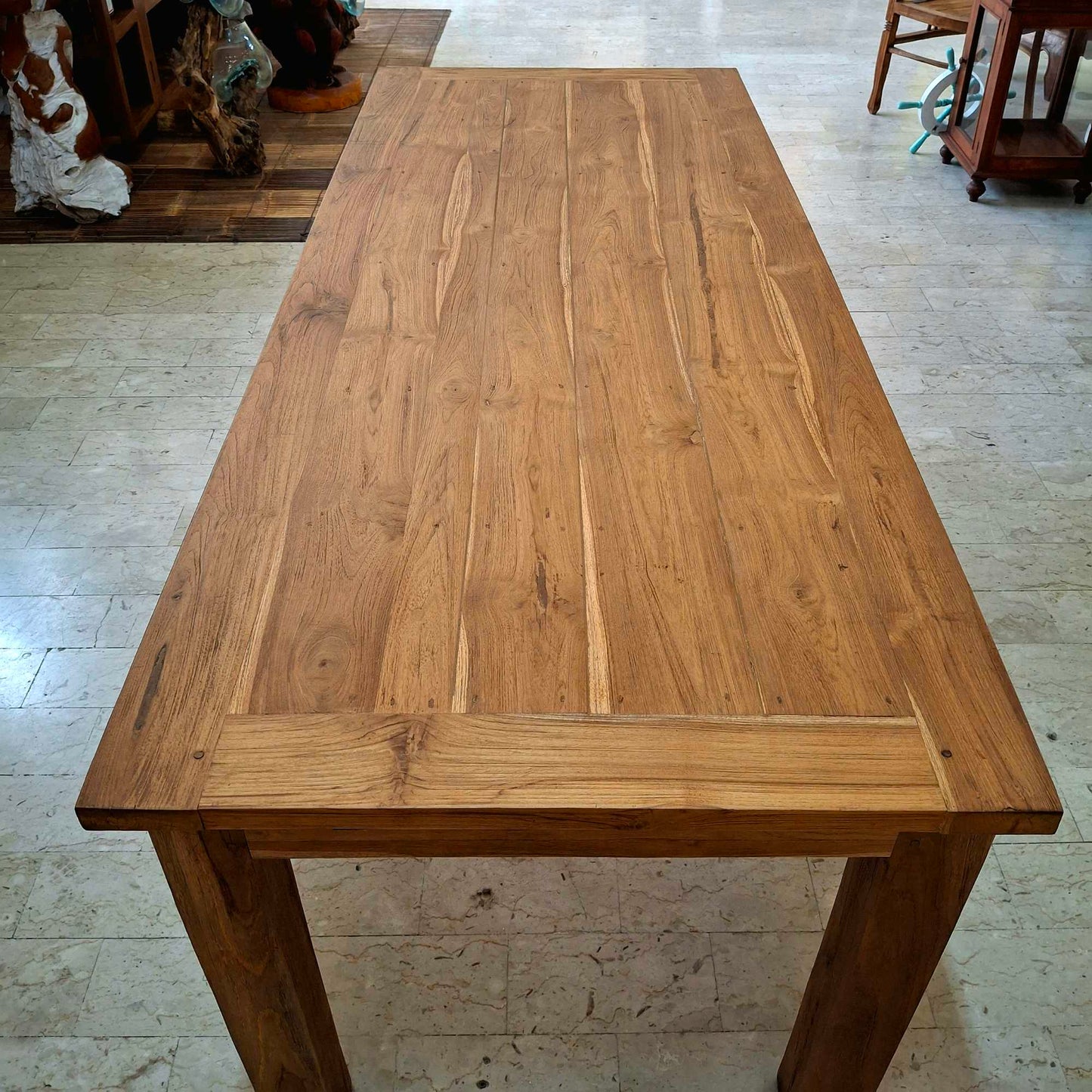 Tavolo da pranzo in legno teak massello