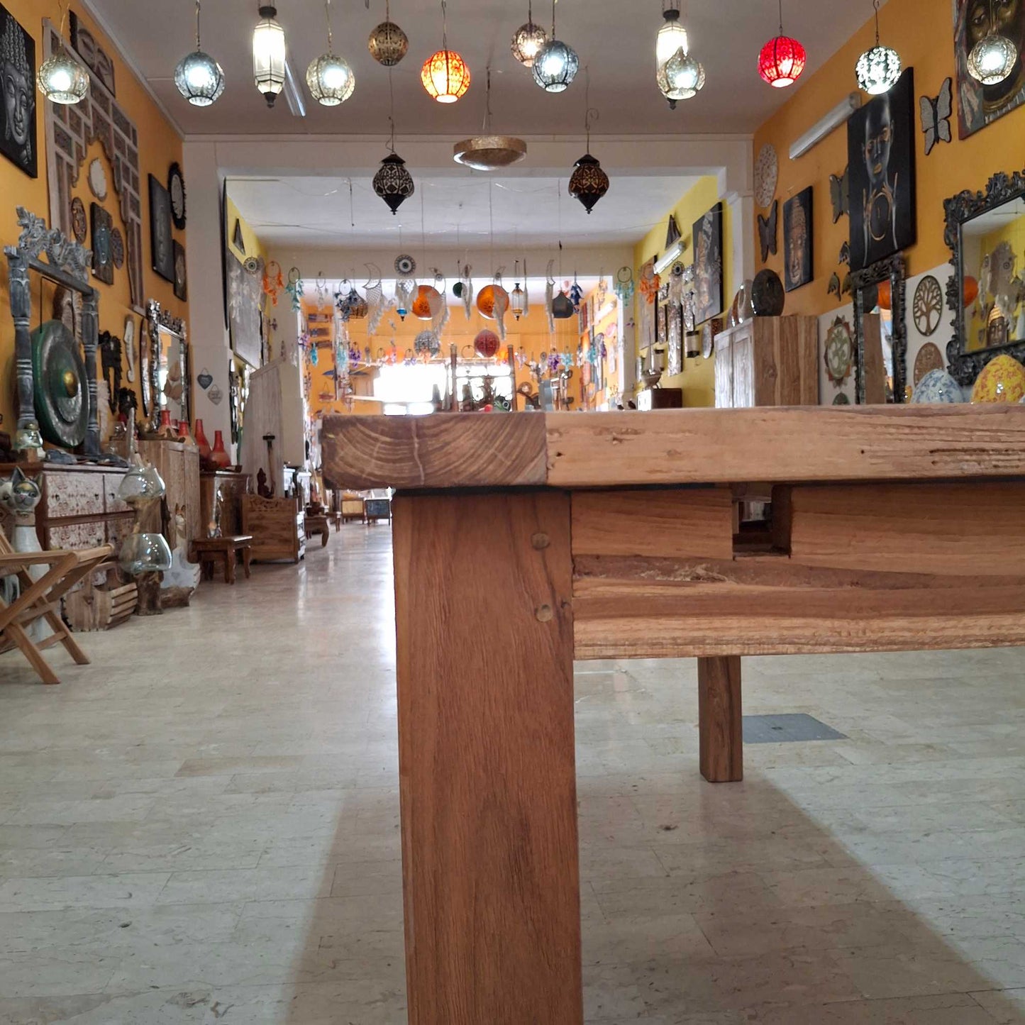 Tavolo da pranzo in legno teak massello