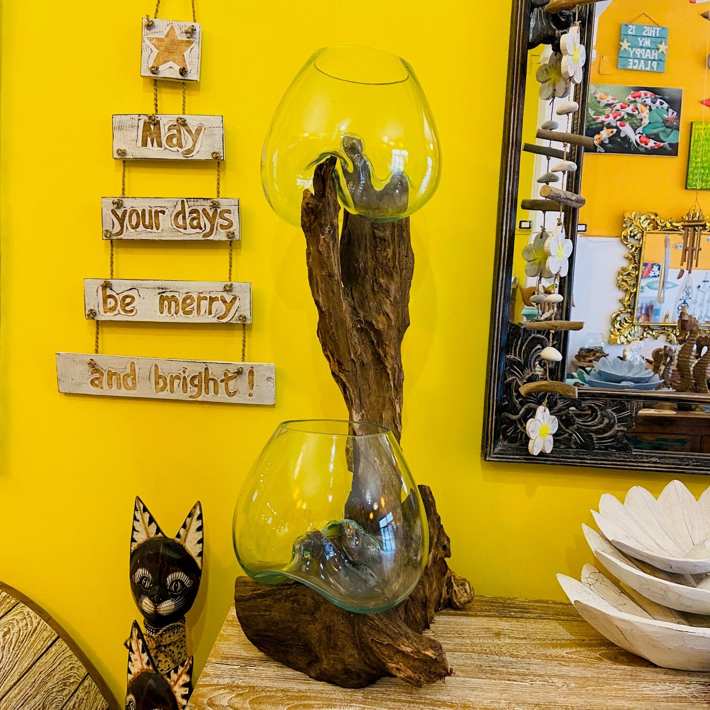 Blown Glass Vase Root Aquarium Ampoule Art