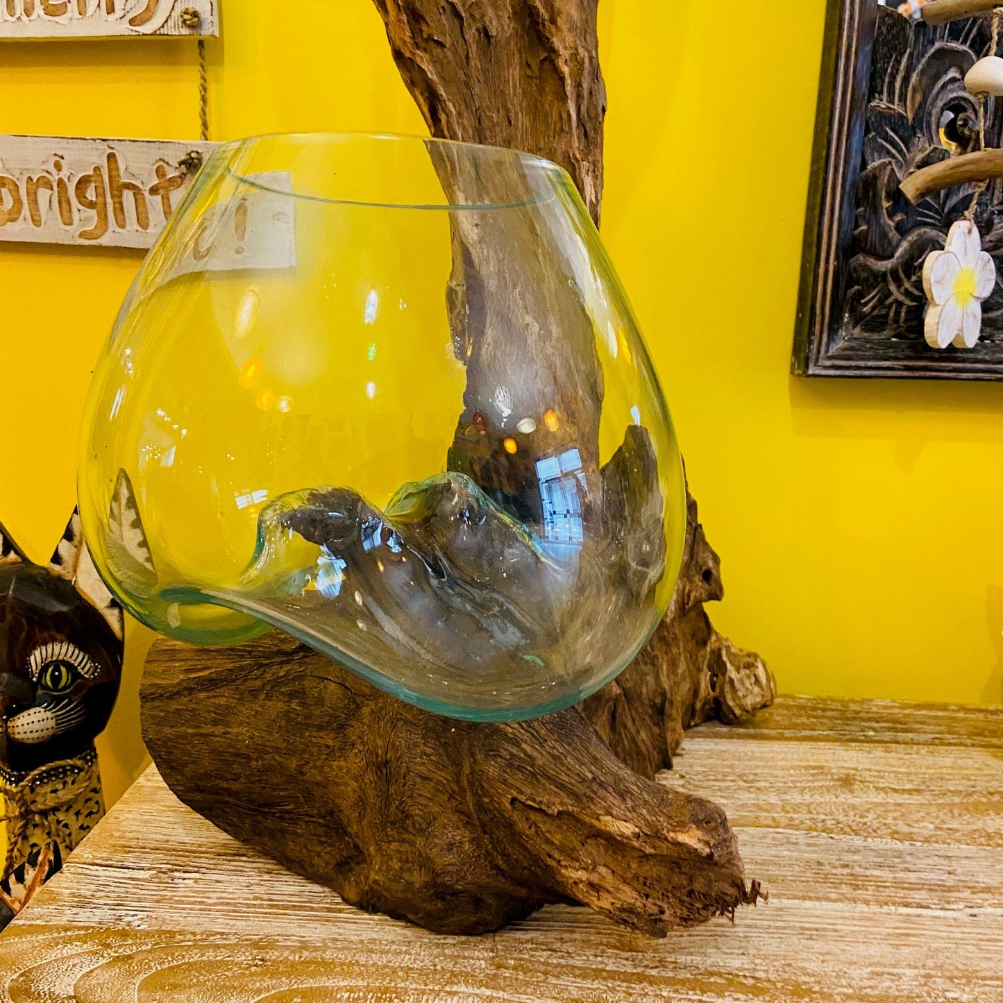 Blown Glass Vase Root Aquarium Ampoule Art