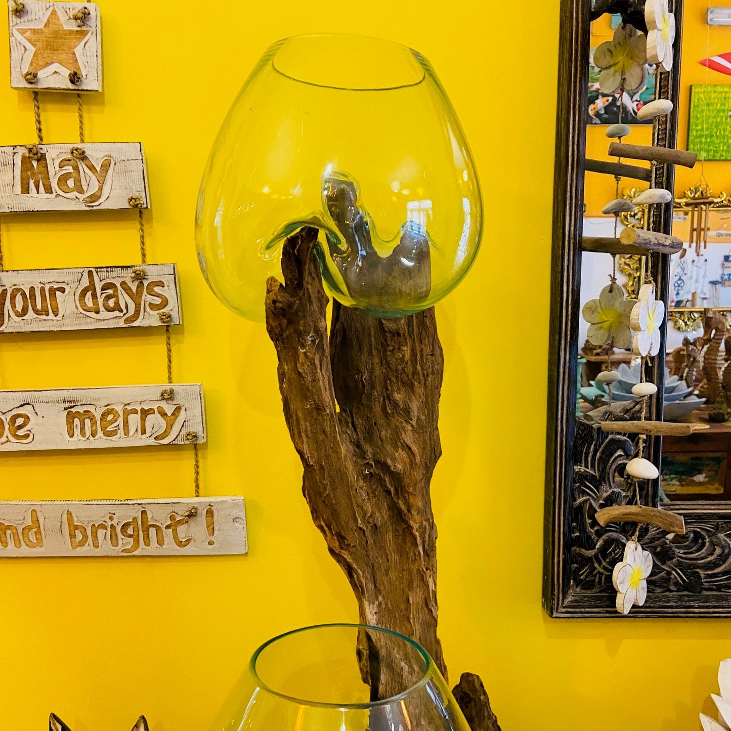 Blown Glass Vase Root Aquarium Ampoule Art