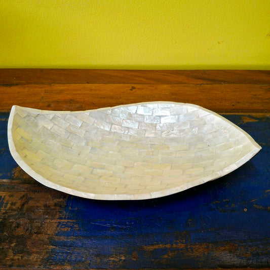 Vassoio decorativo svuota tasche in madre perla