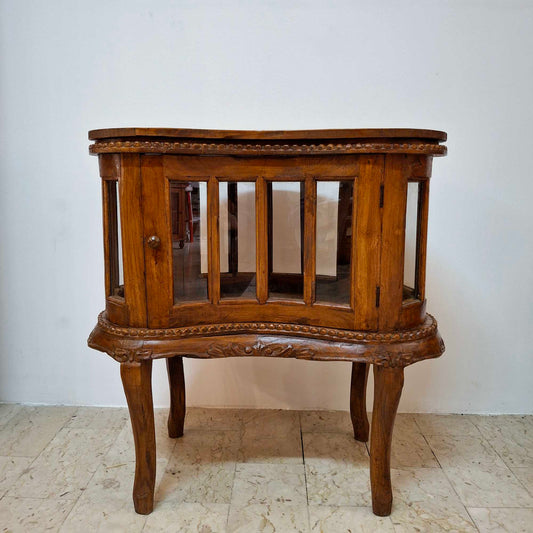 Vetrinetta vintage mobiletto bar porta liquori