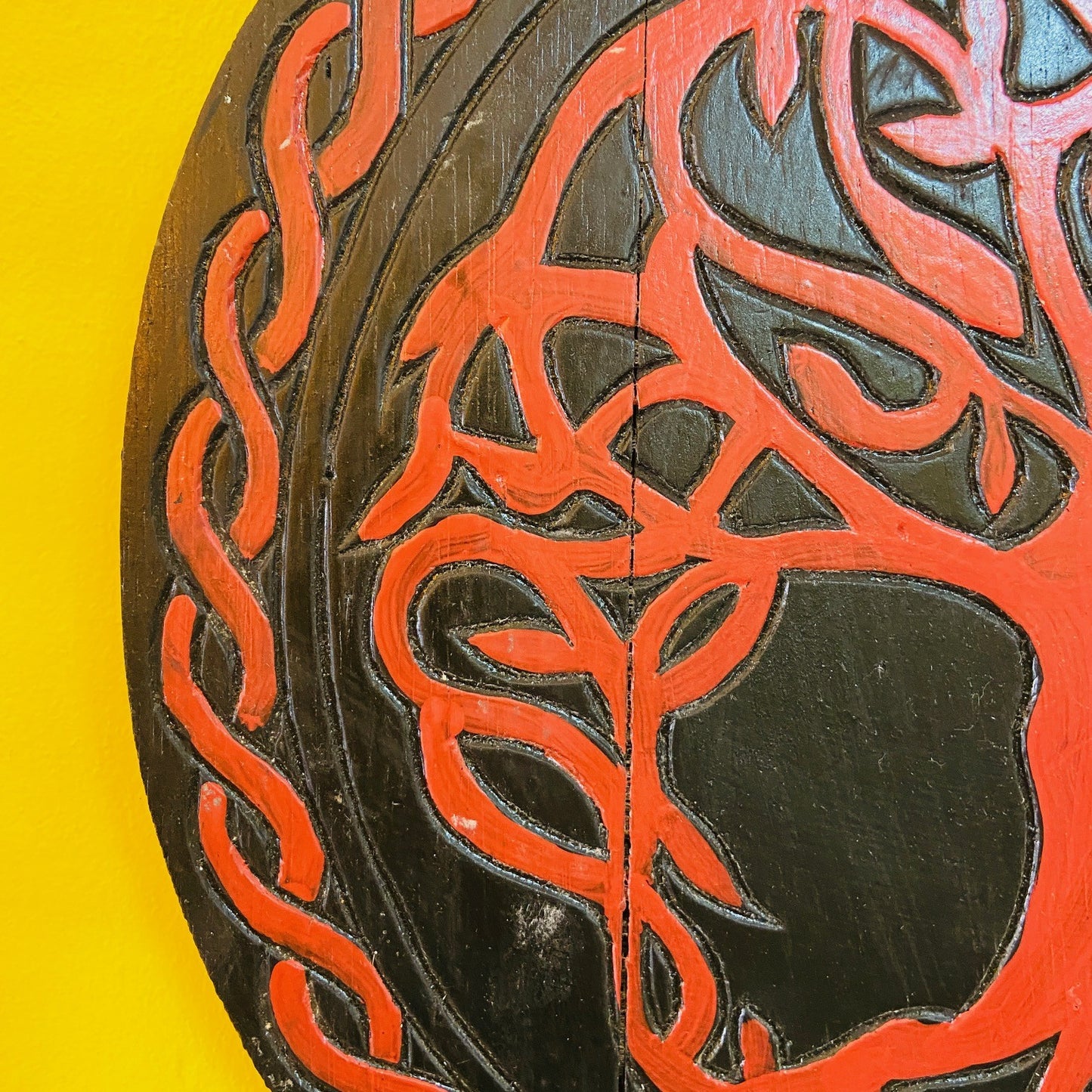 Peinture de style ethnique de l'arbre de vie celtique