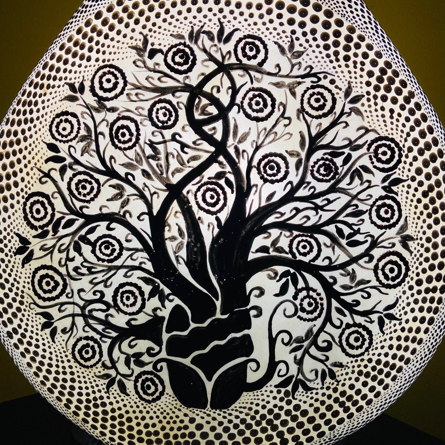 Lampada albero della vita etnico stile orientale - ETNICBAY
