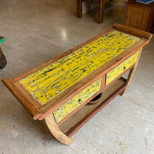 Mobile etnico porta tv stile giapponese wabi sabi consolle