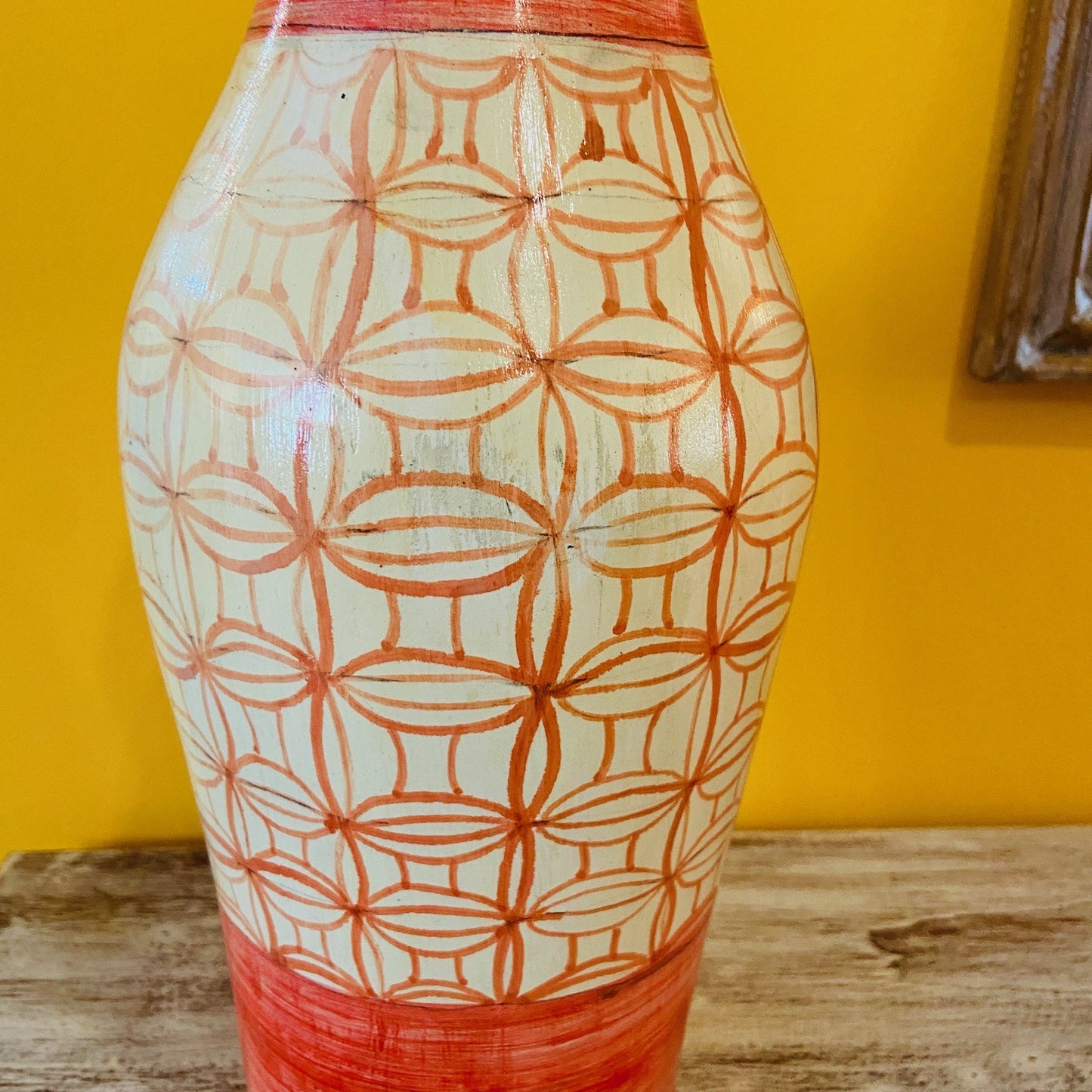 Terracotta Bottle Vases Ethnic Ornaments
