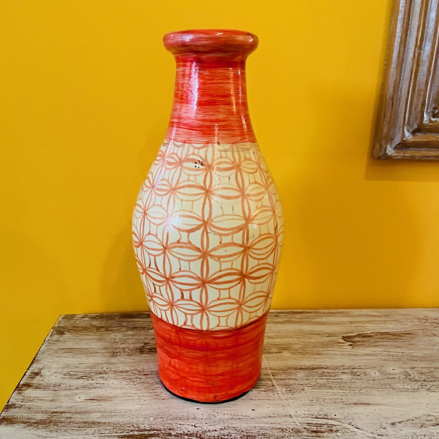 Terracotta Bottle Vases Ethnic Ornaments