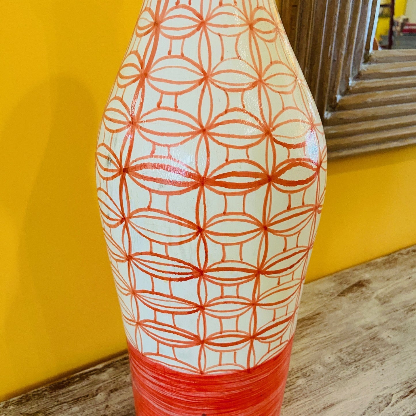 Terracotta Bottle Vases Ethnic Ornaments