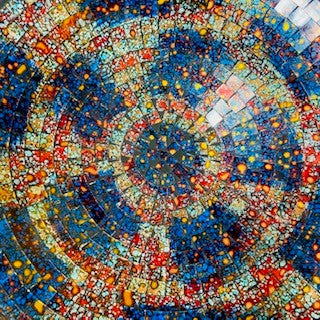 Centro Tavola Svuota Tasche Soprammobile Mosaico